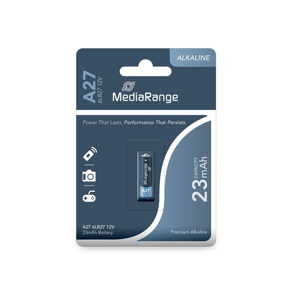 mediarange-alkaline-batterie-a27-6lr27-12v-1-st-ck image 1