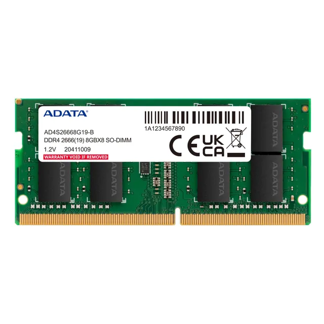 adata-premier-8-gb-ddr4-2666-mhz-sodimm-cl19-arbeitsspeicher image 1