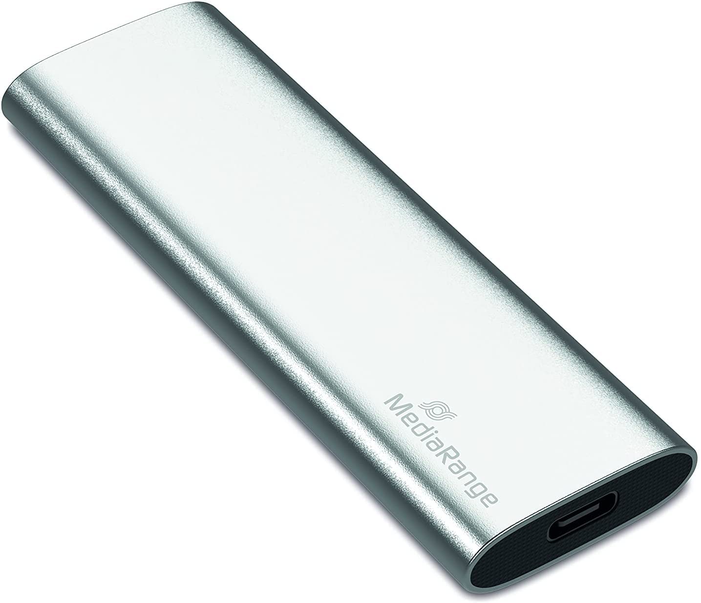 mediarange-externe-ssd-usb-c-3-2-gen-2-240gb-aluminium-silber image 1