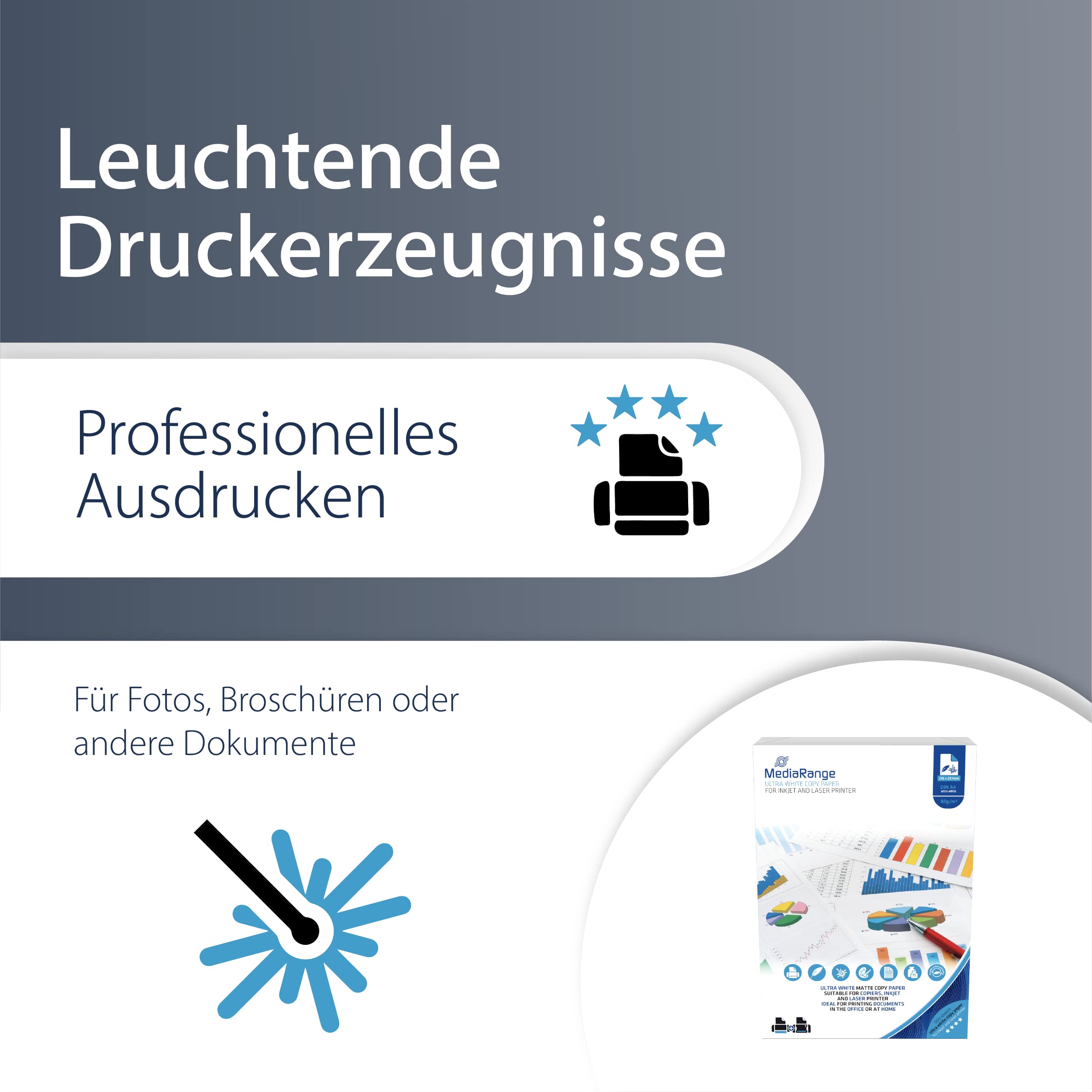 mediarange-kopierpapier-a4-80-g-m-500-blatt-f-r-tintenstrahl-und-laserdrucker image 3