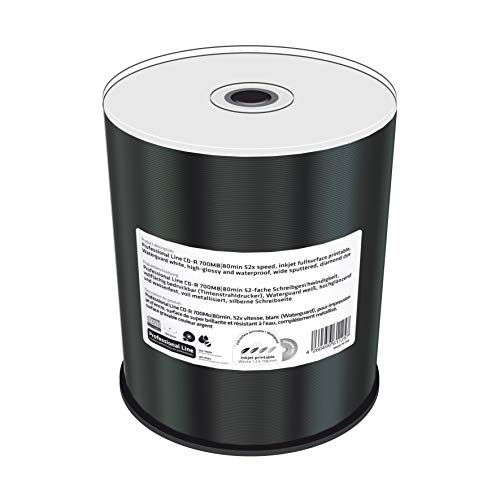 mediarange-cd-r-700mb-80-min-52x-inkjet-bedruckbar-waterguard-wei image 6