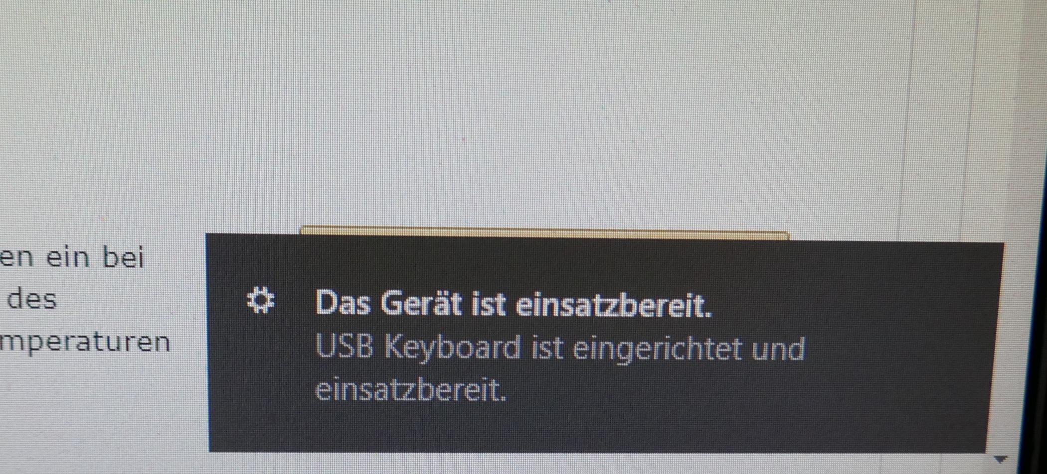 Gute Standardtastatur