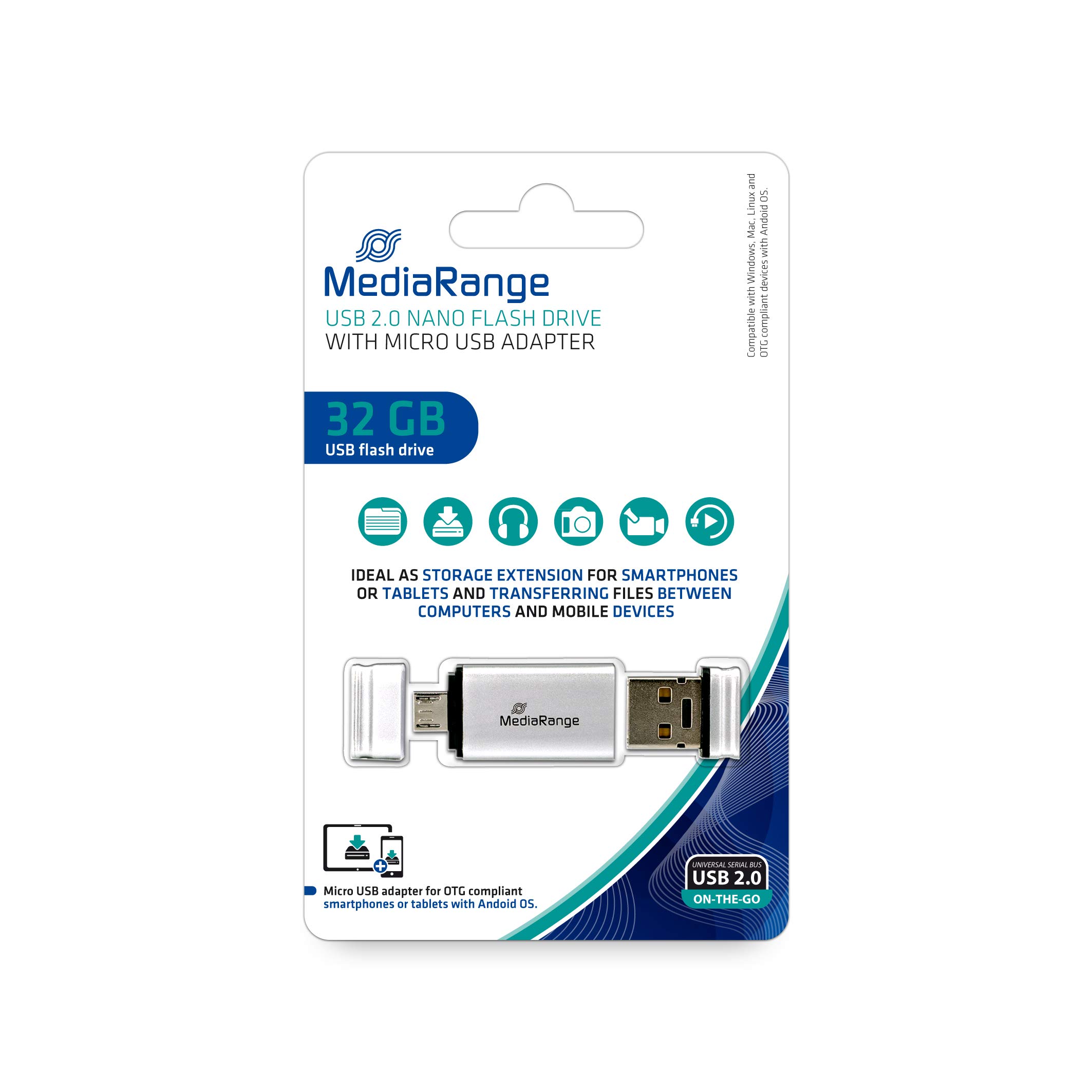 mediarange-usb-otg-speicherstick-32gb-micro-usb-schwarz image 1