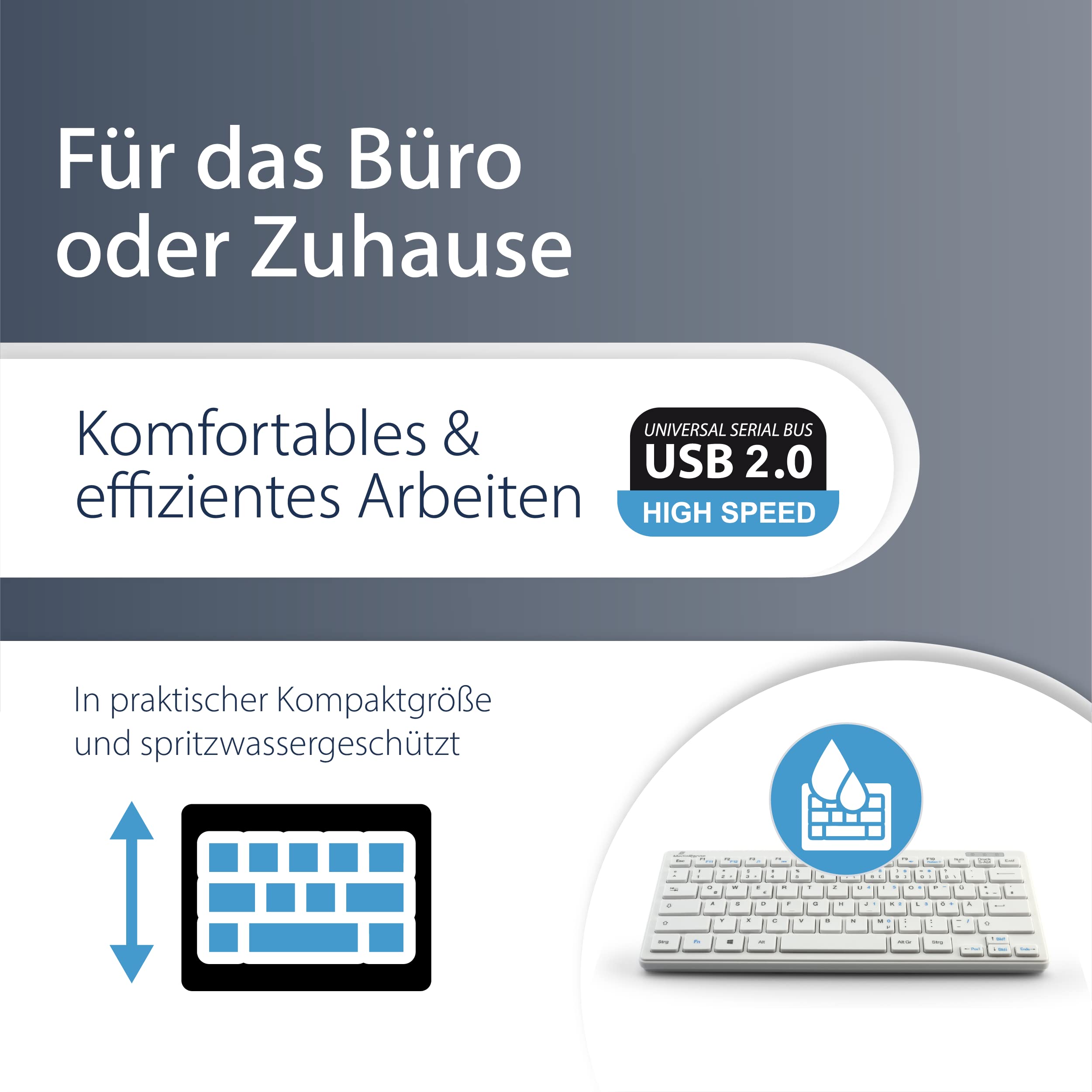 mediarange-funk-tastatur-qwertz-de-at-kompakt-wei image 3