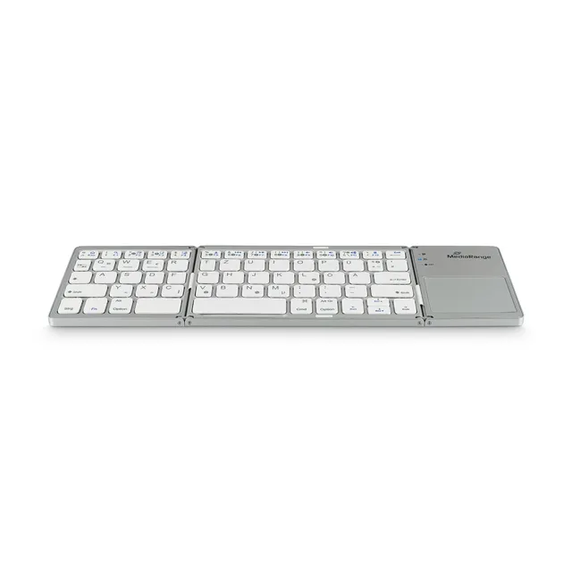 mediarange-funk-tastatur-qwertz-de-at-63-tasten-mit-touchpad-silber image 1