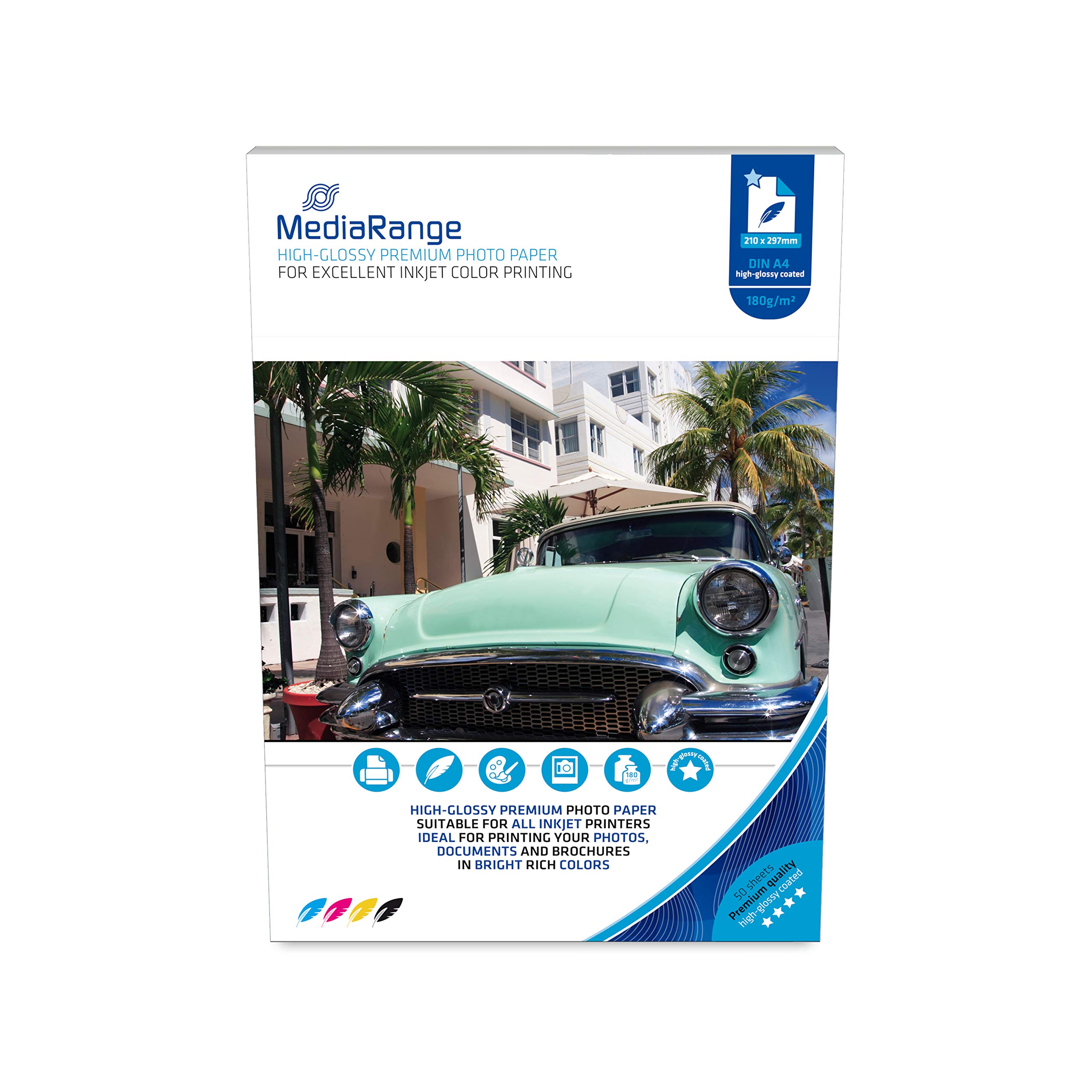 mediarange-hochglanz-fotopapier-220-g-m-100-blatt-f-r-inkjet-a4 image 7