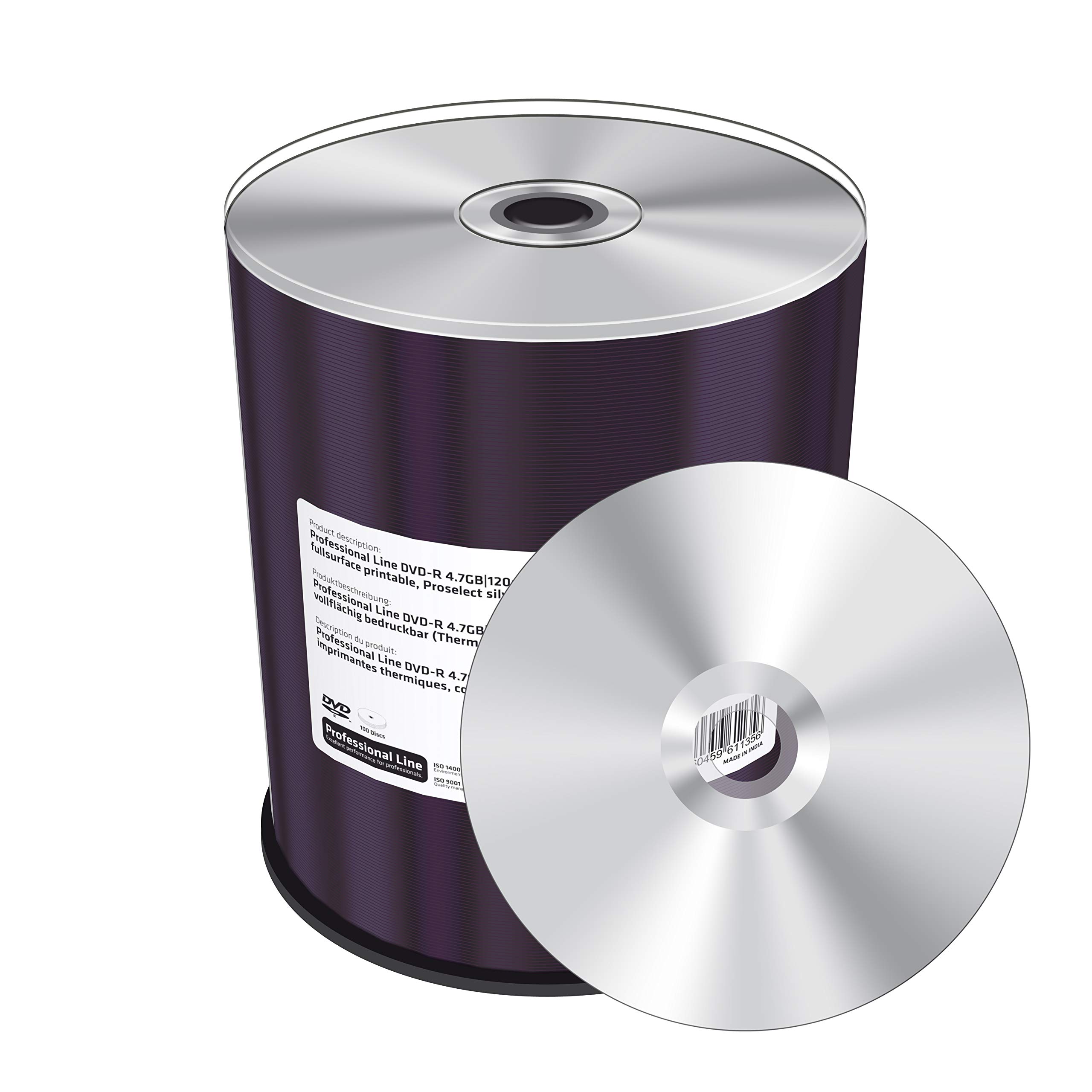 mediarange-professional-line-dvd-r-4-7gb-120min-16x-vollfl-chig-bedruckbar-therm image 2