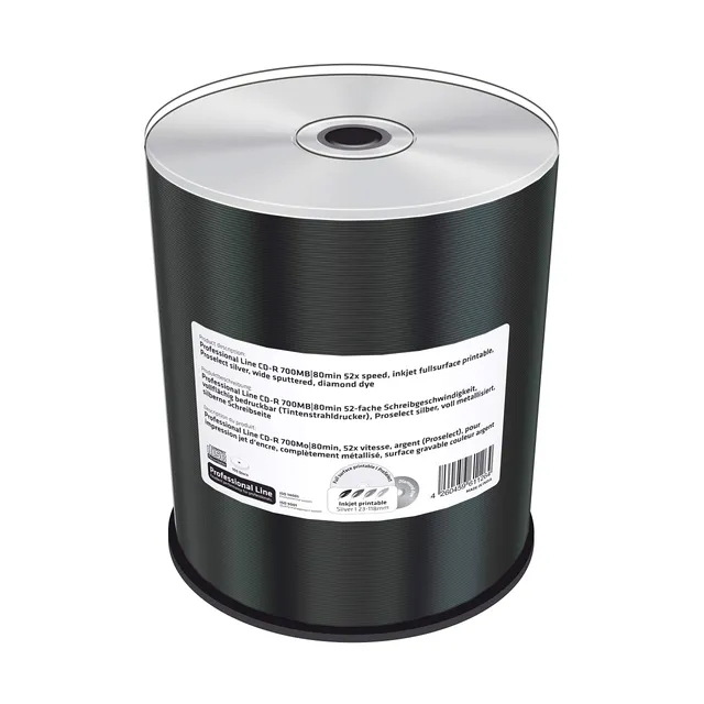 mediarange-cd-r-700mb-80-min-100er-pack-52x-inkjet-silber image 1