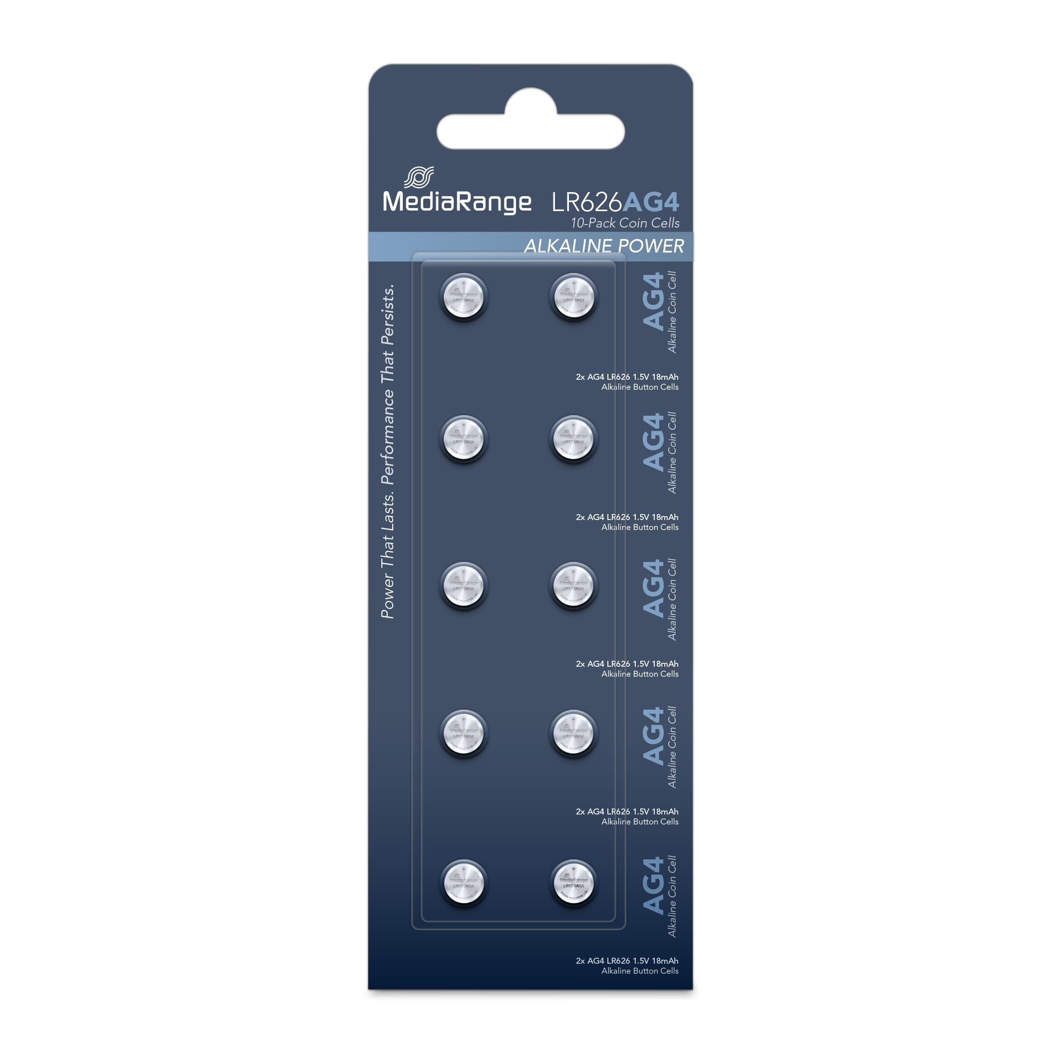 mediarange-alkaline-knopfzellen-ag4-lr626-1-5v-10er-pack image 1