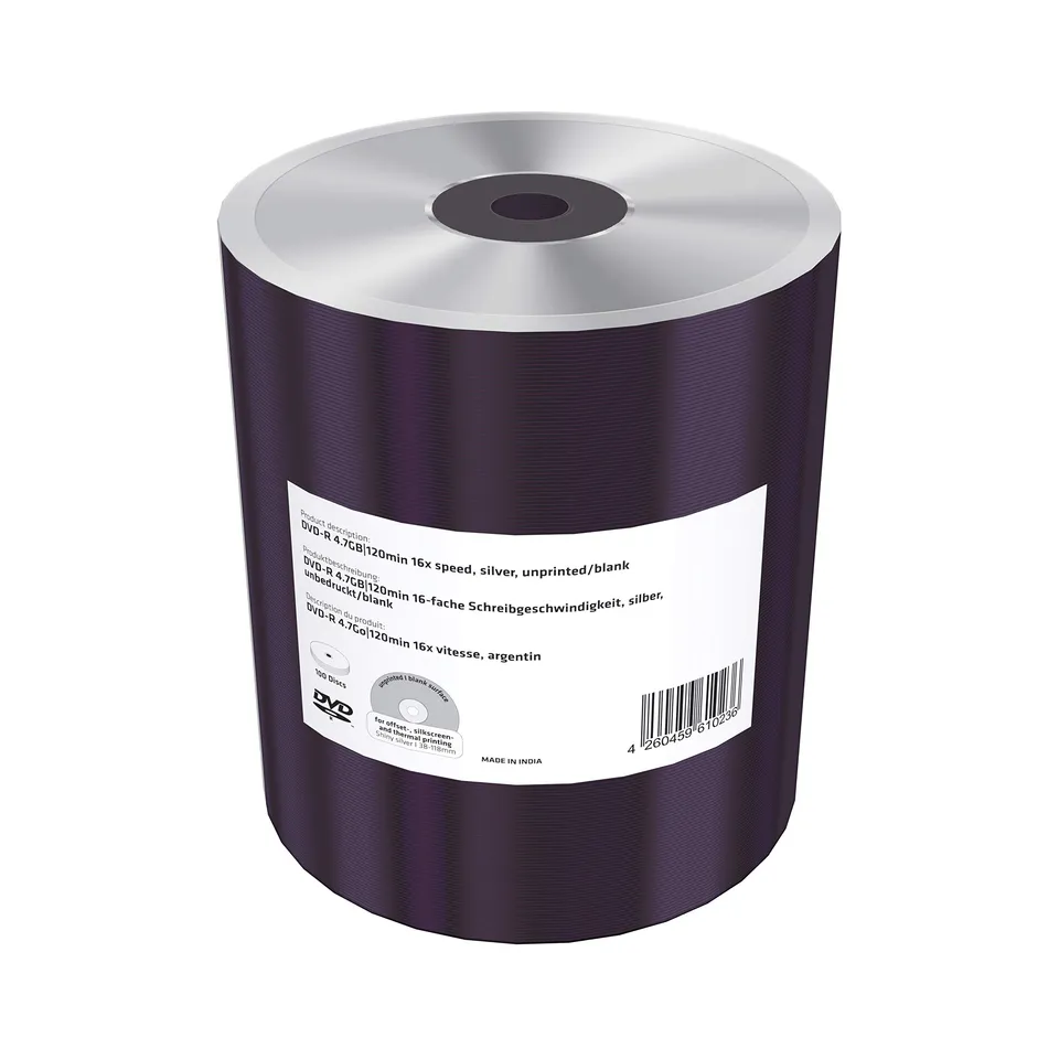 mediarange-dvd-r-4-7gb-120-min-100er-pack-16x-unbedruckt image 1
