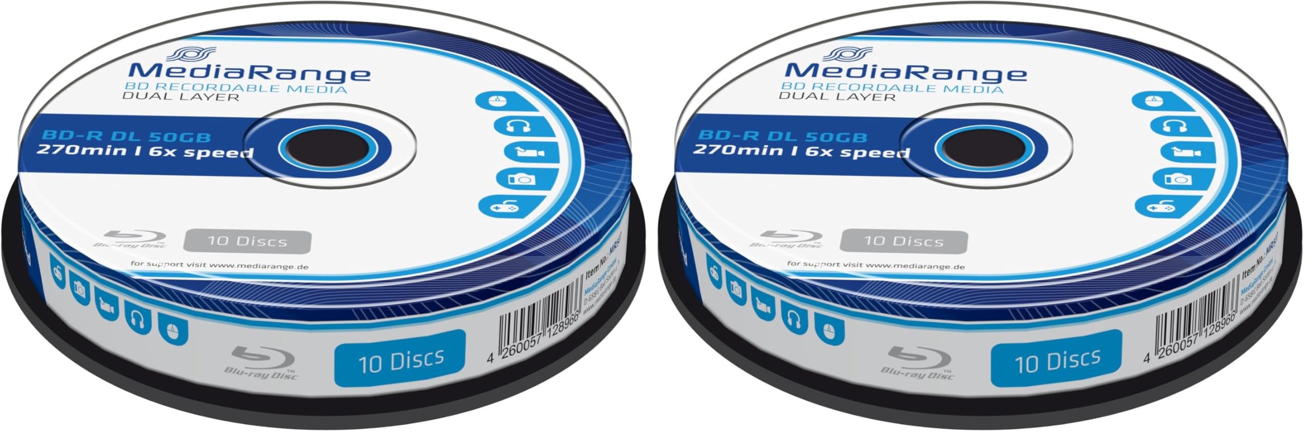 mediarange-bd-r-dl-50gb-25er-pack-6x-inkjet-bedruckbar image 5