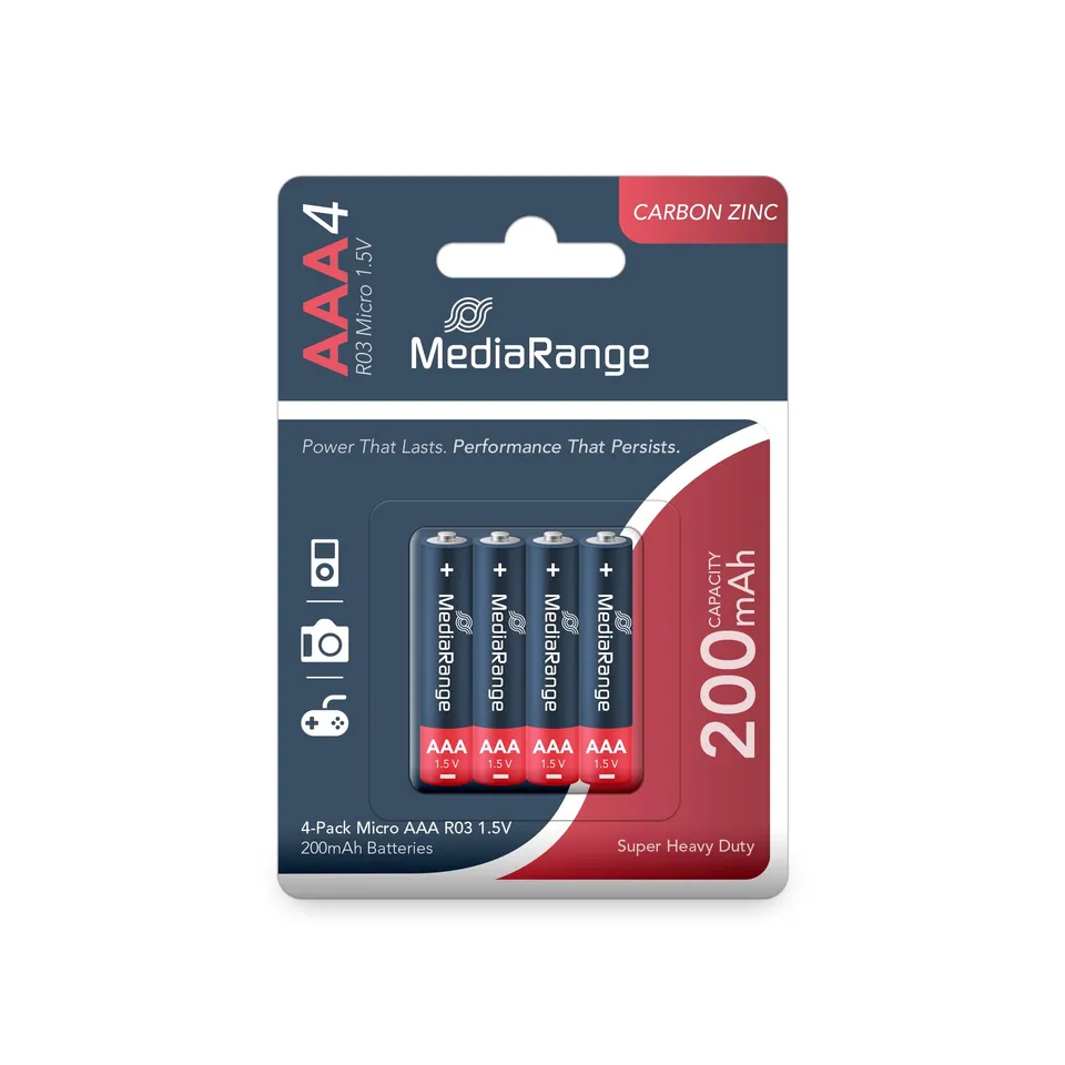 mediarange-zink-kohle-batterien-micro-aaa-r03-1-5-v-4er-pack image 1