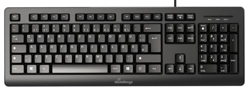 mediarange-usb-tastatur-qwertz-de-at-schwarz-kabelgebundene-tastatur-mit-105-ult image 4