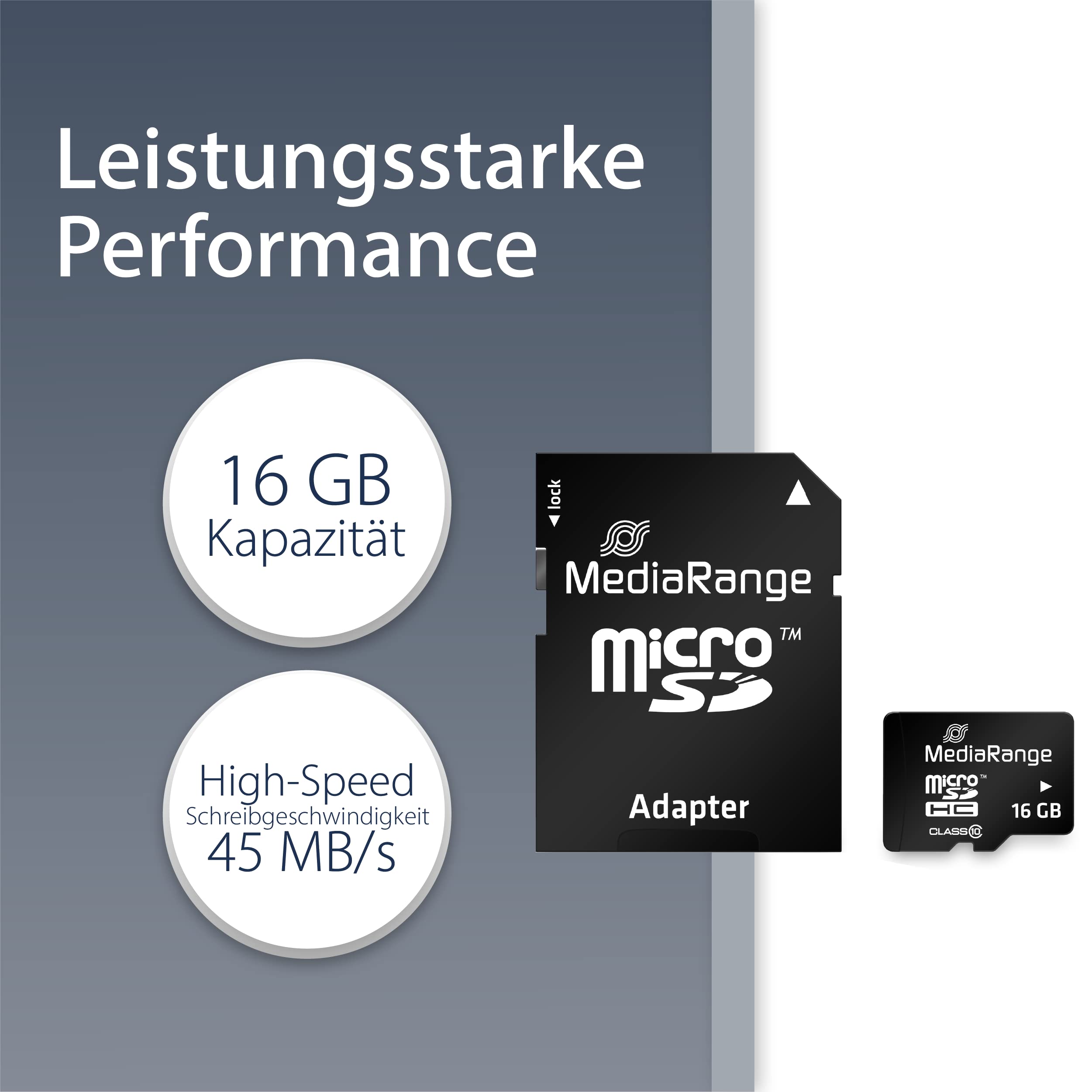 mediarange-microsdhc-speicherkarte-16gb-class-10-mit-sd-adapter image 2