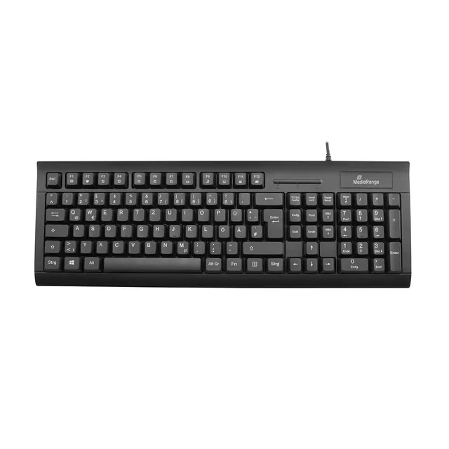 mediarange-tastatur-kabel-qwertz-de-at-mit-chipkarten-terminal-usb-2-0-spritzwas image 1