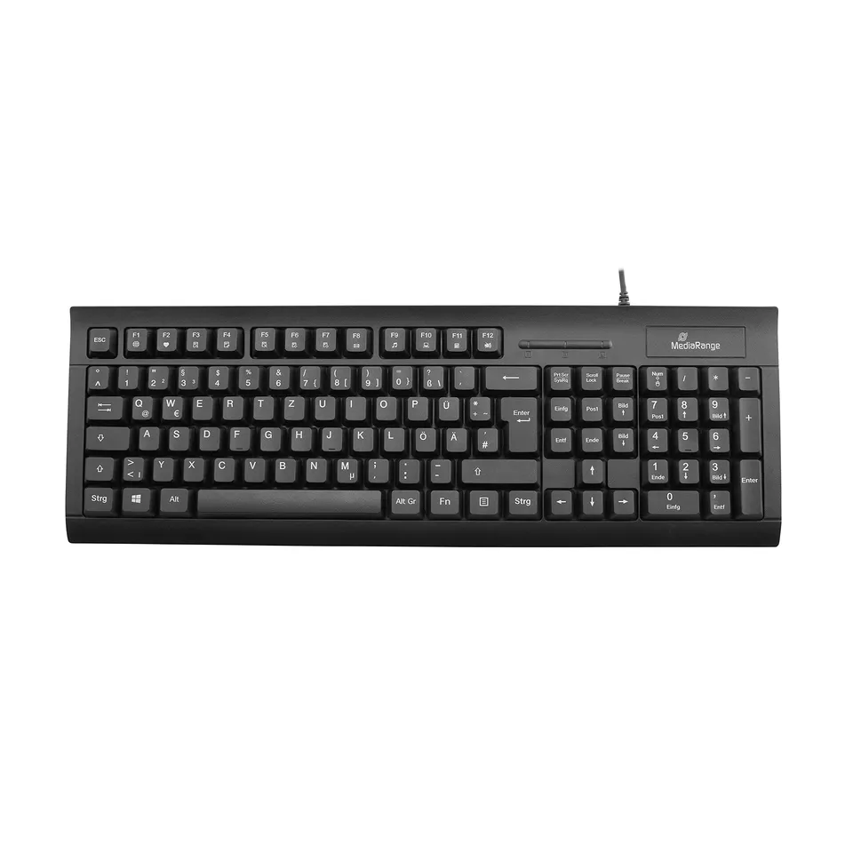 mediarange-tastatur-kabel-qwertz-de-at-mit-chipkarten-terminal-usb-2-0-spritzwas image 1