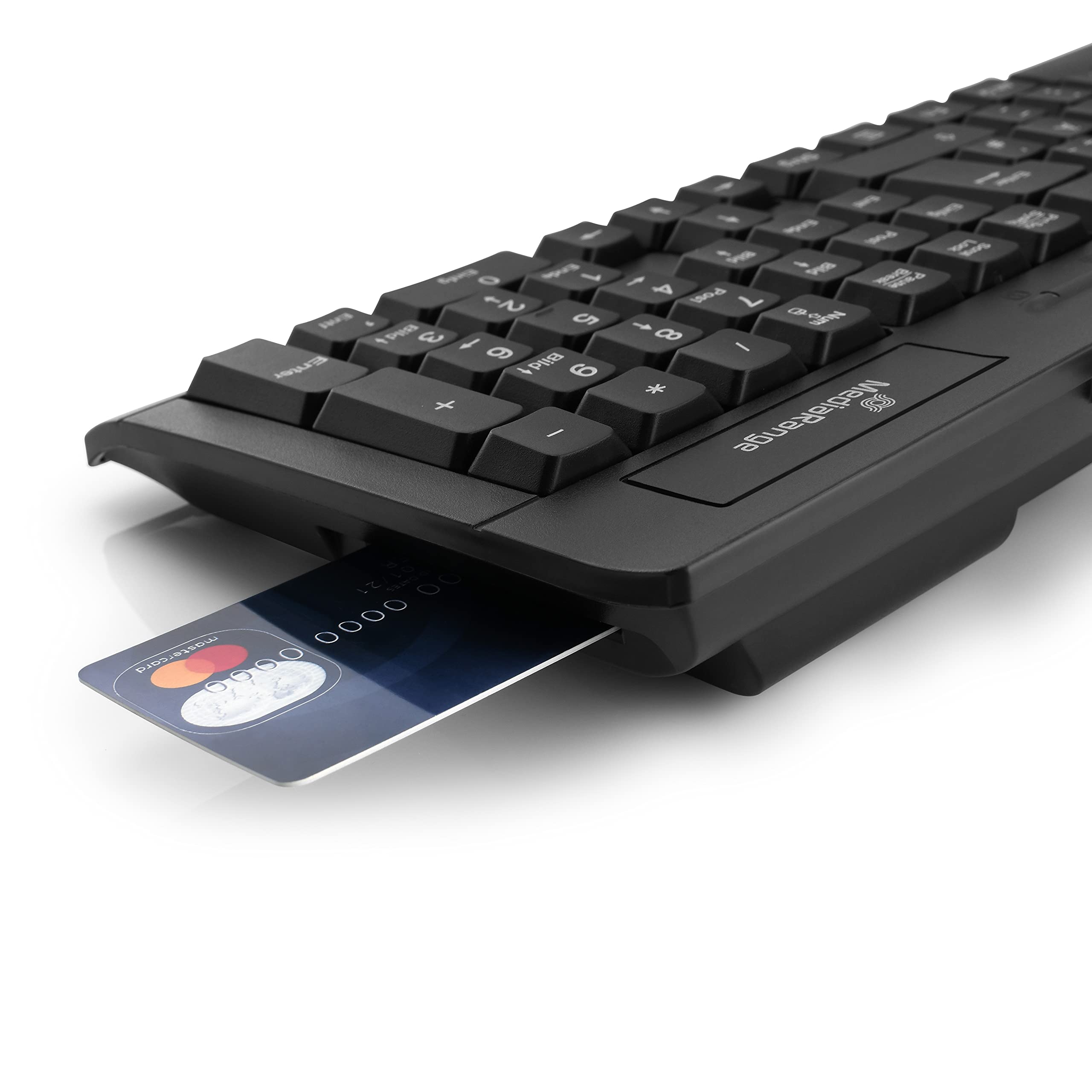 mediarange-tastatur-kabel-qwertz-de-at-mit-chipkarten-terminal-usb-2-0-spritzwas image 6
