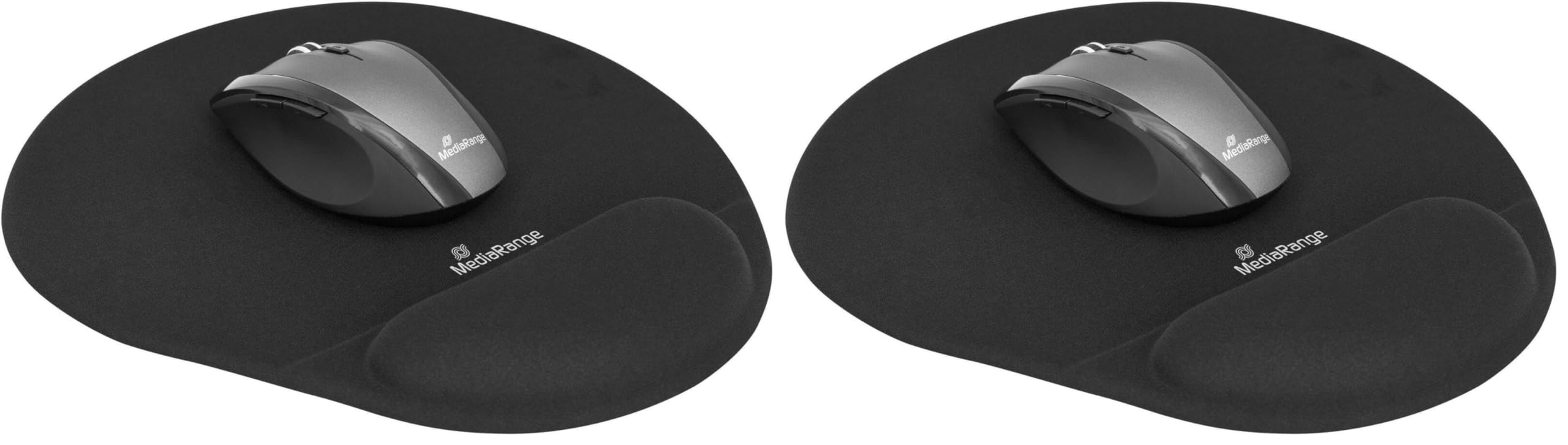 mediarange-ergonomische-mausunterlage-mit-gel-handgelenkauflage-225-x-245-x-21-m image 2