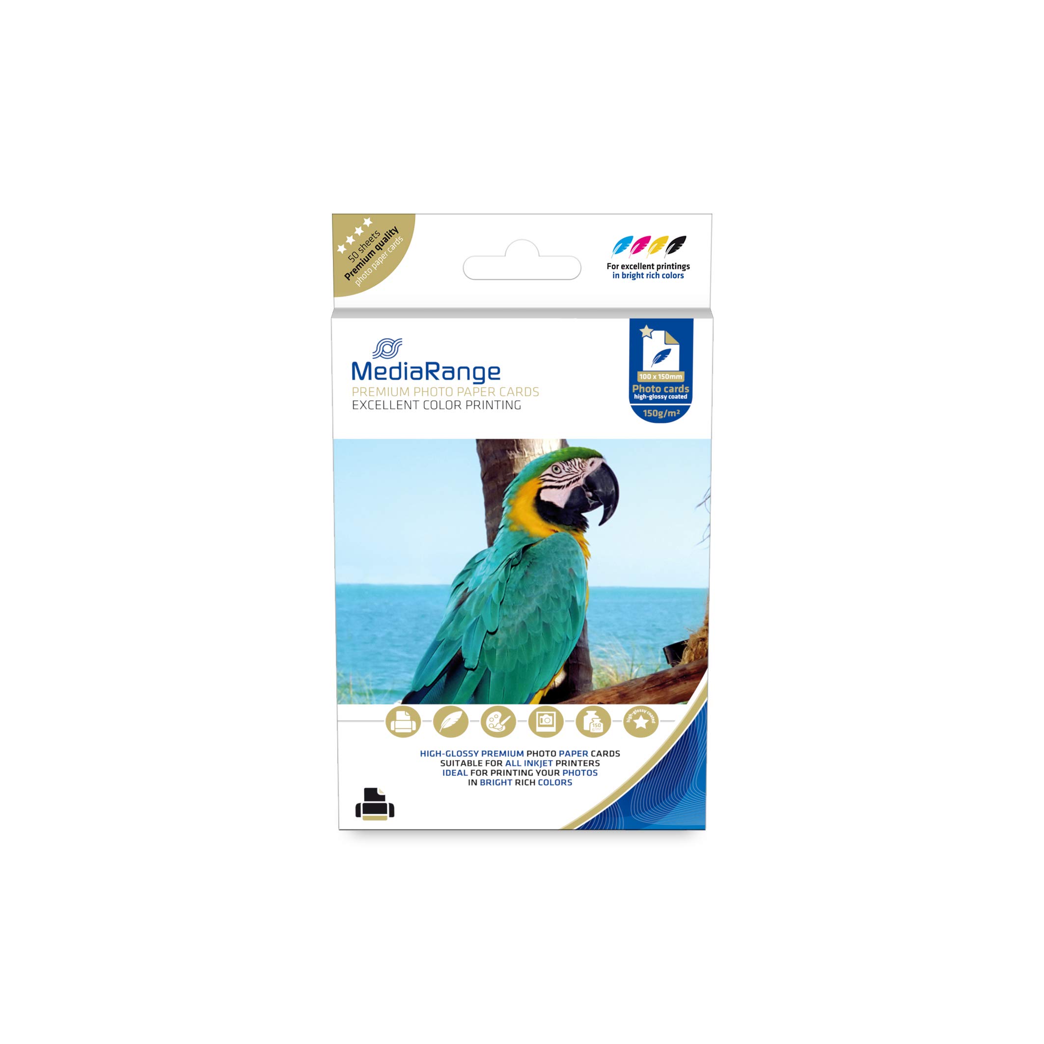 mediarange-hochglanz-fotopapier-100-150-mm-220-g-m-50-blatt image 4
