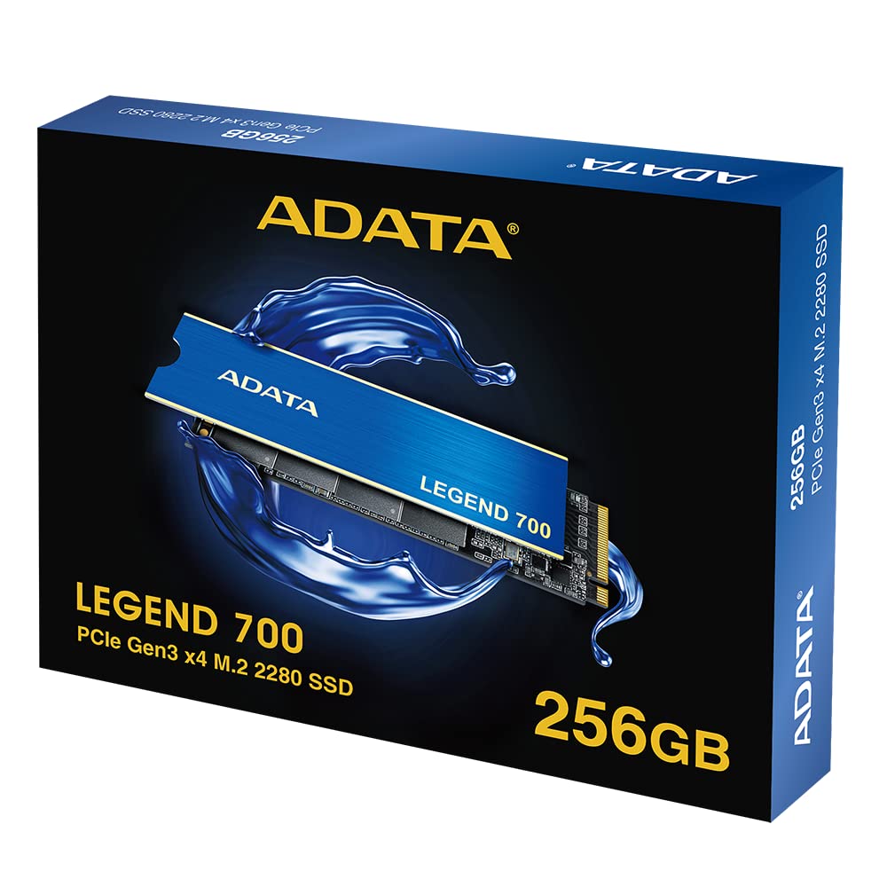 adata-legend-700-m-2-nvme-ssd-256-gb-pcie-gen3-x4-mit-k-hlk-rper image 2