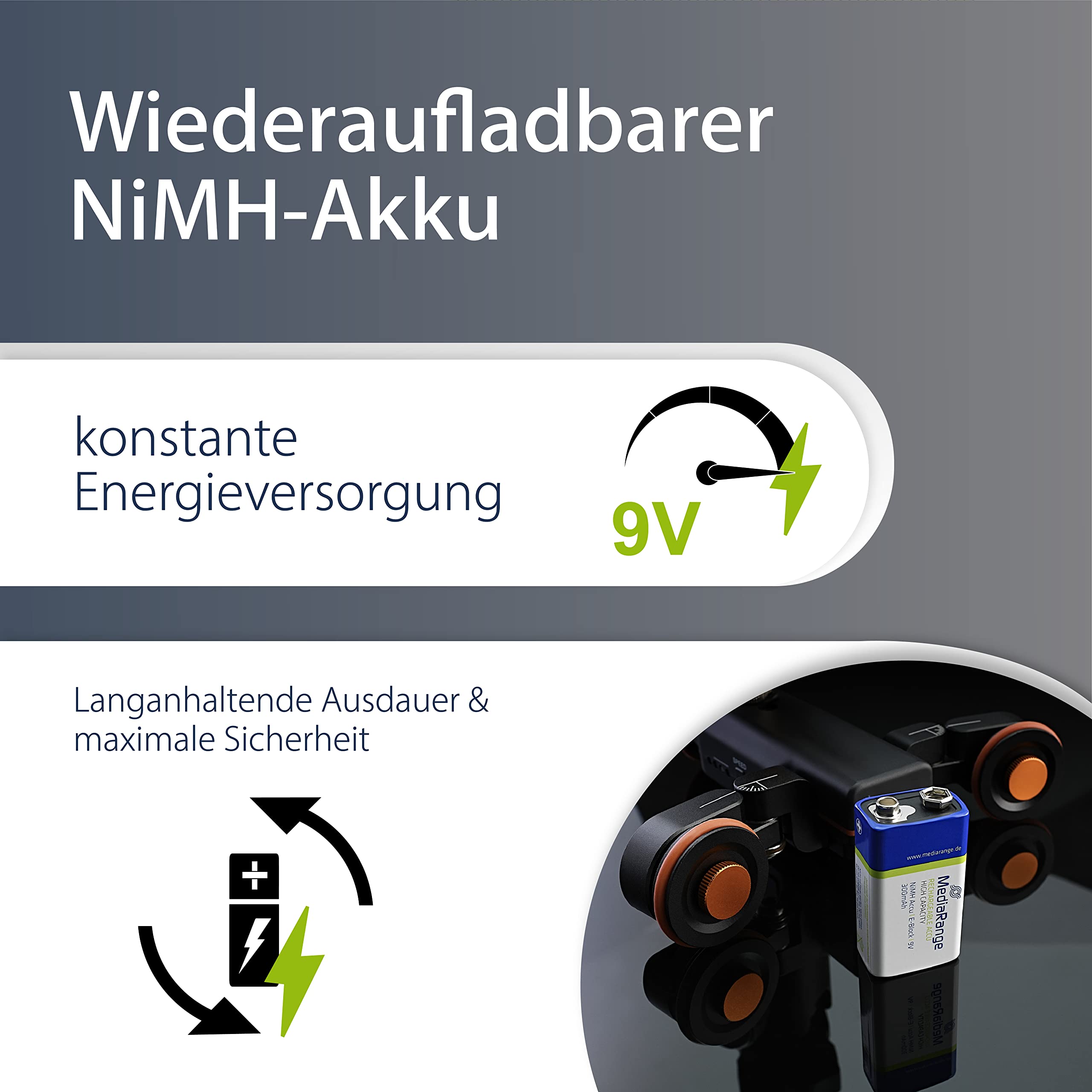 mediarange-nimh-akku-e-block-6hr61-hr22-9v-300mah image 3