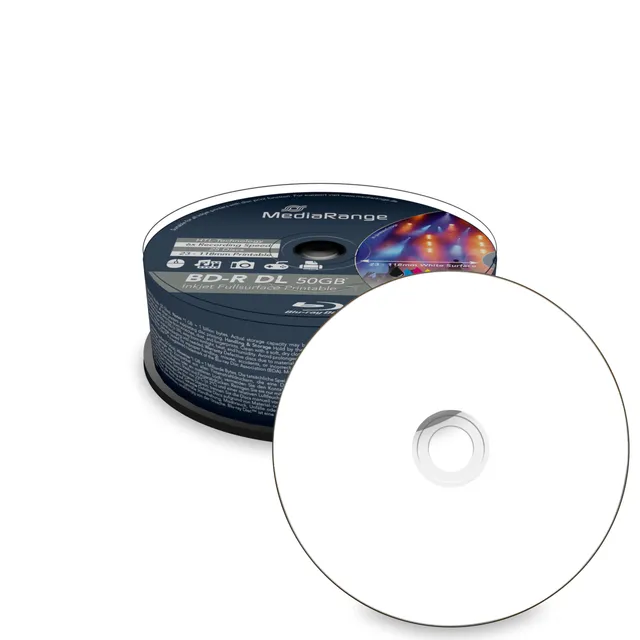 mediarange-bd-r-dl-50gb-25er-pack-6x-inkjet-bedruckbar image 1