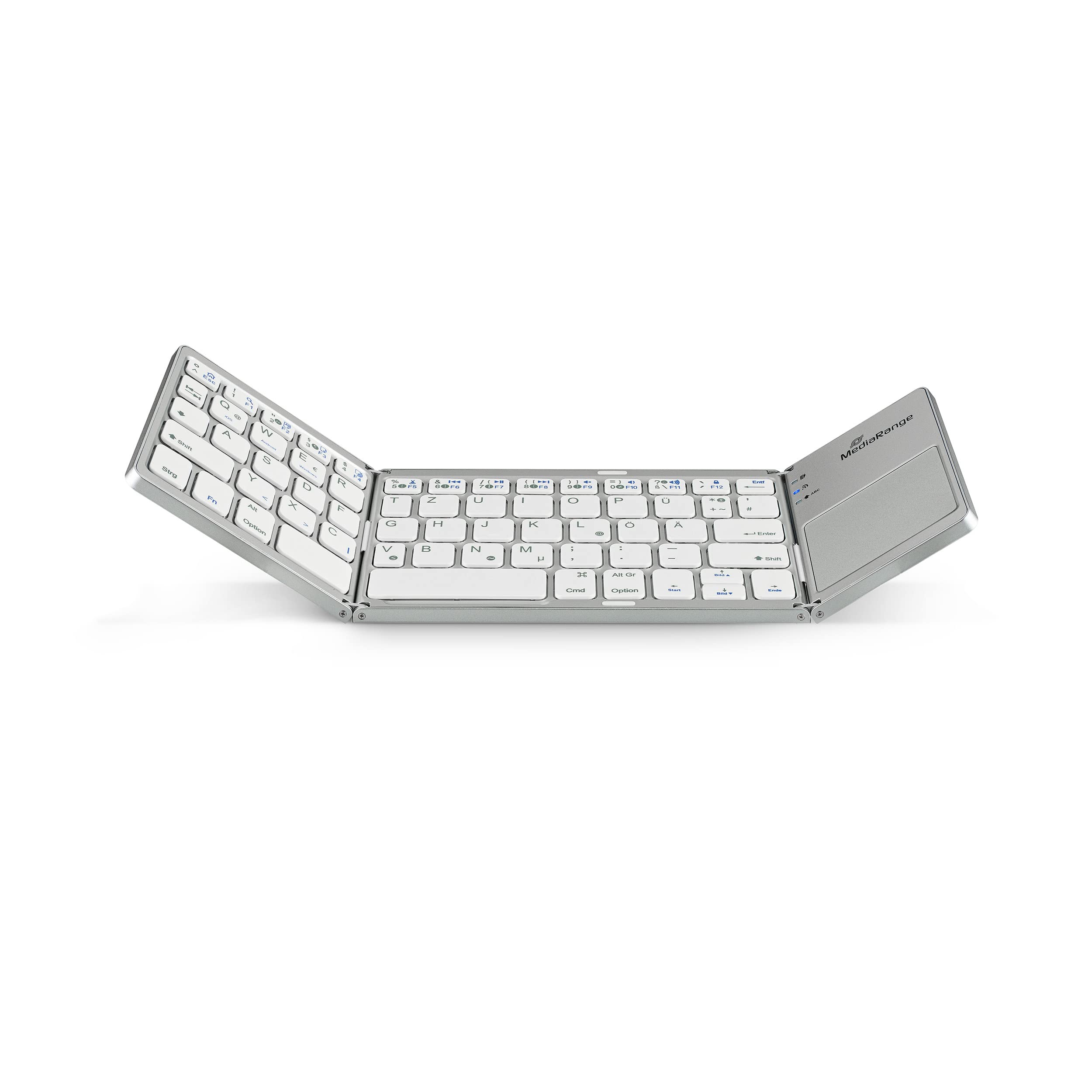 mediarange-funk-tastatur-qwertz-de-at-63-tasten-mit-touchpad-silber image 8