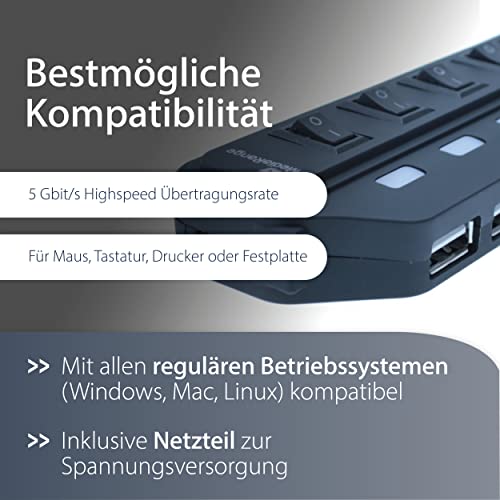 mediarange-usb-3-0-hub-4-ports-mit-einzelschaltern-schwarz image 8