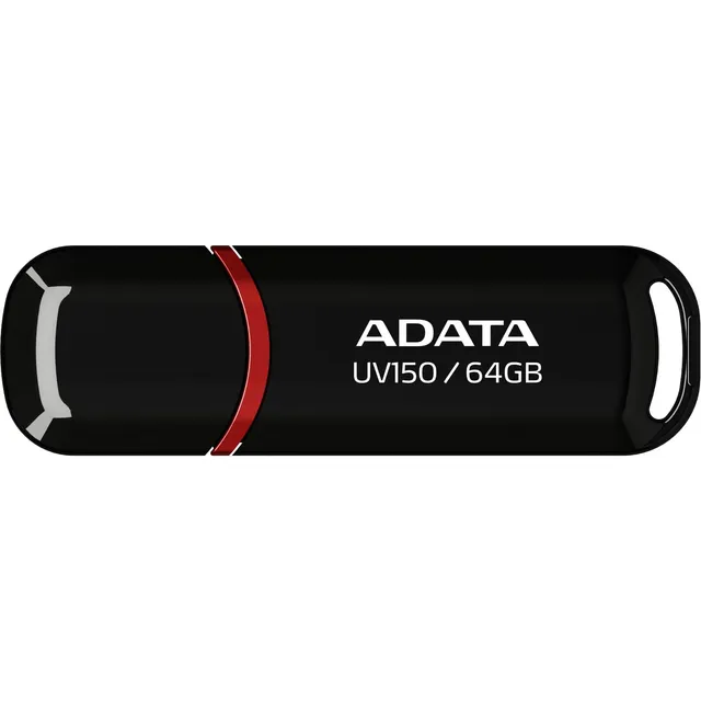 adata-auv150-64g-rbk-64gb-dashdrive-usb-3-1-flash-laufwerk-schwarz image 1