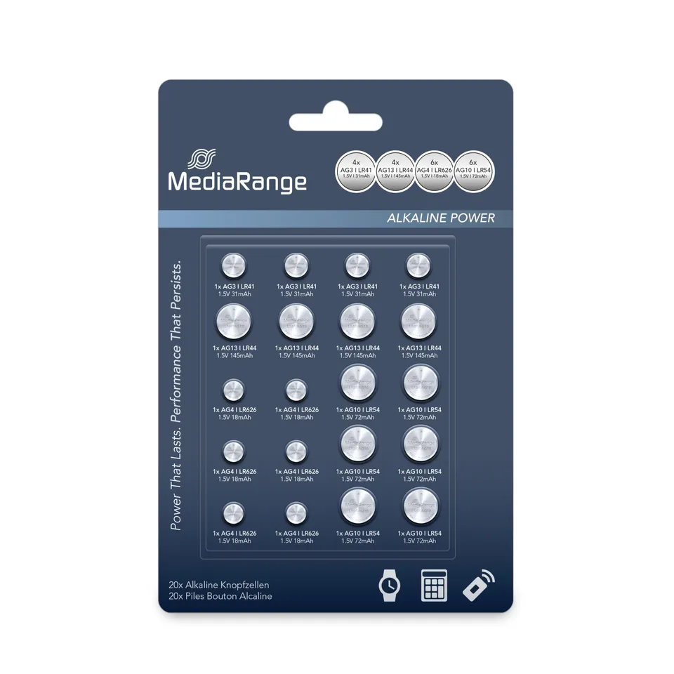mediarange-alkaline-knopfzellen-set-20er-pack-4-typen-lr41-lr44-lr626-lr54-f-r-u image 1