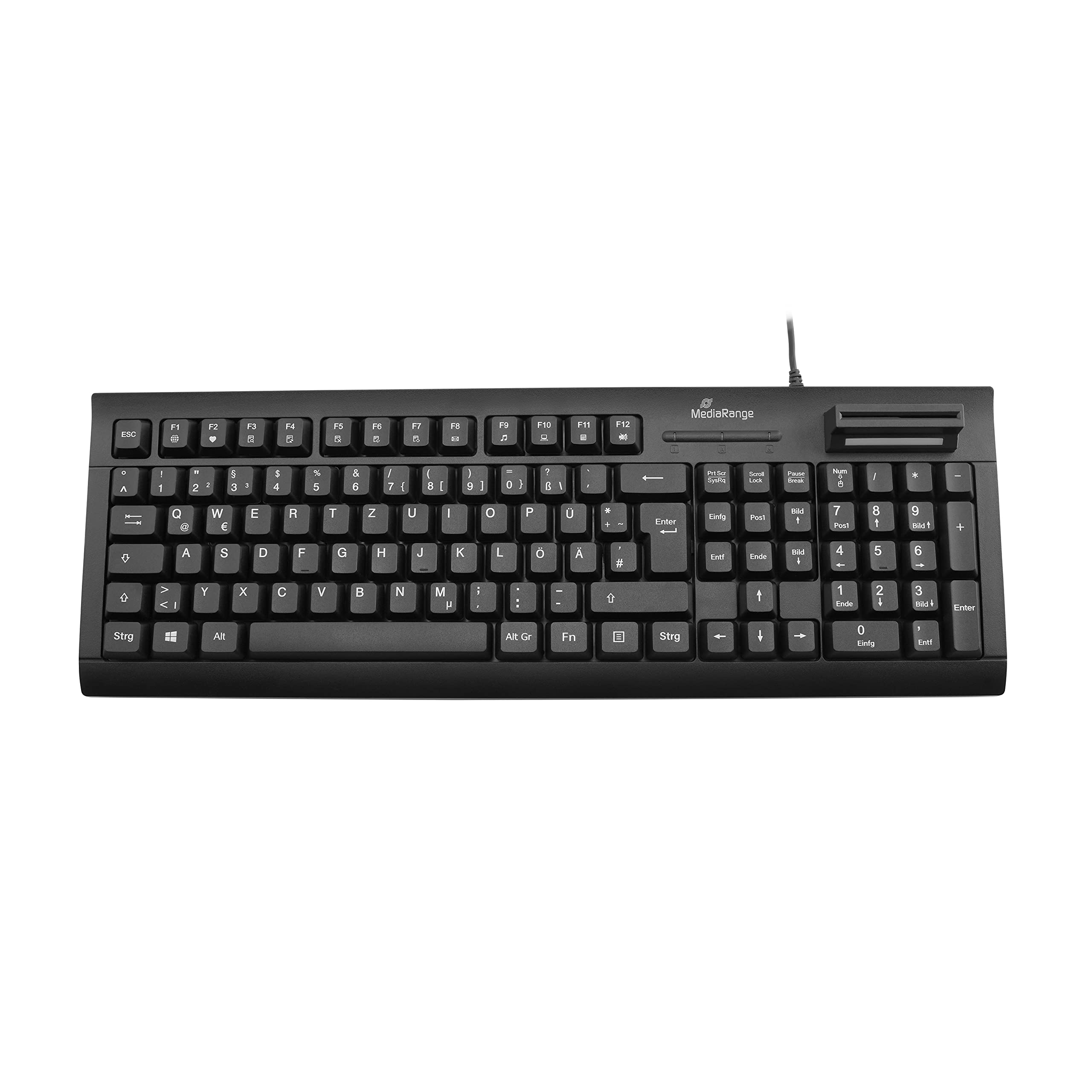 mediarange-tastatur-kabel-qwertz-de-at-mit-chipkarten-terminal-usb-2-0-spritzwas image 8