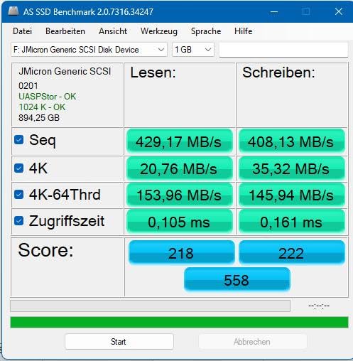 Endlich ist mein alter Laptop wieder flott