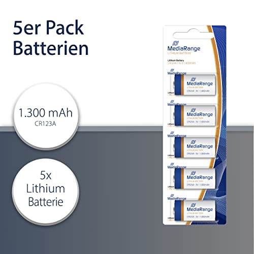 mediarange-lithium-batterien-cr123a-3v-5er-pack image 6