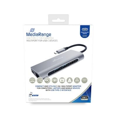 mediarange-usb-c-7-in-1-multiport-adapter-silber image 4