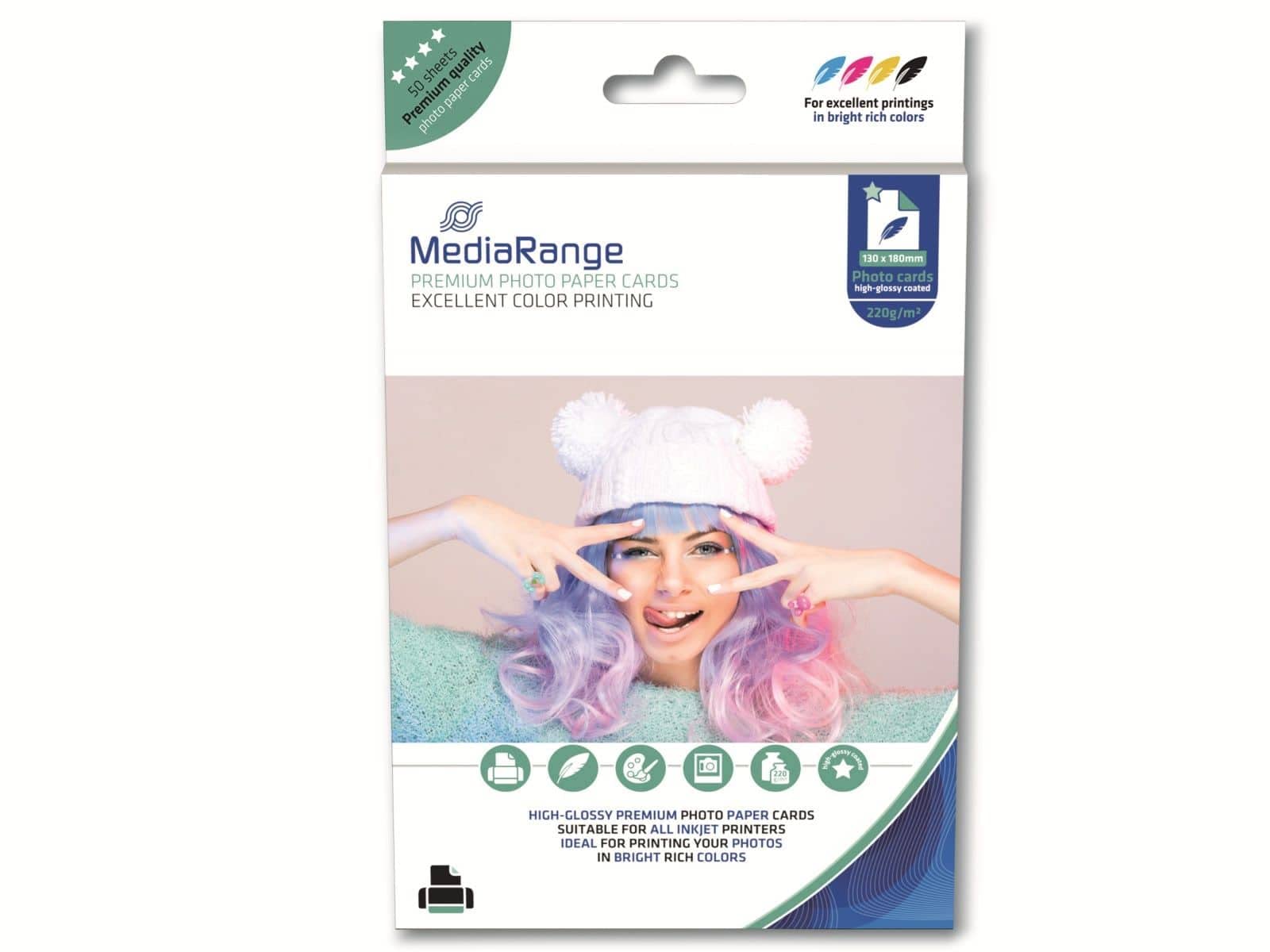 mediarange-hochglanz-fotopapier-100-150-mm-220-g-m-50-blatt image 6