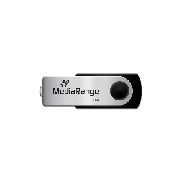 mediarange-usb-stick-usb-2-0-4gb-schwarz image 1