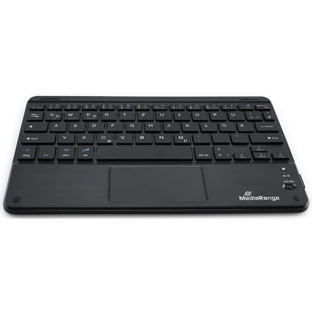 mediarange-tastatur-funk-qwertz-de-at-64-tasten-kompakt-mit-touchpad image 1