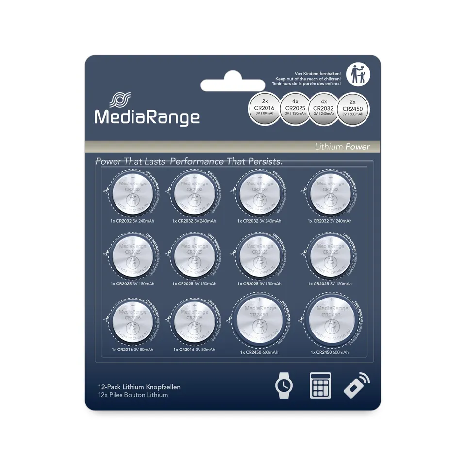 mediarange-lithium-knopfzellen-set-12er-pack image 1