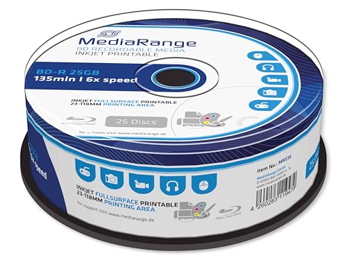 mediarange-bd-r-25gb-25er-pack-6x-inkjet-bedruckbar-htl image 2